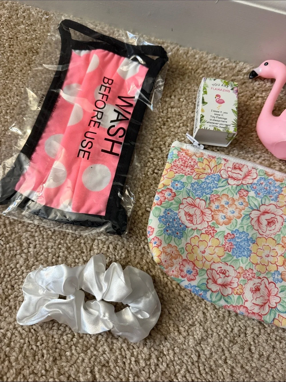 flamingo pink theme gift set